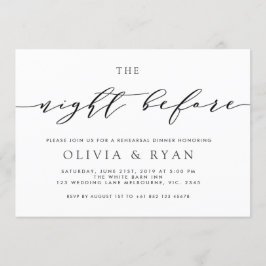 Schwarz der Nacht vor Einladung