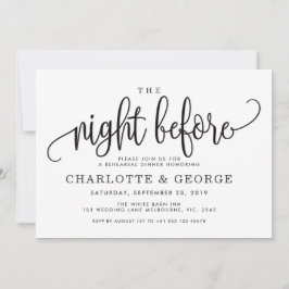 Schwarz der Nacht vor Einladung