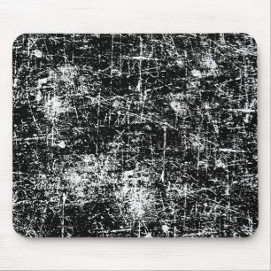 Schwarz-Distressiv-Look Mousepad