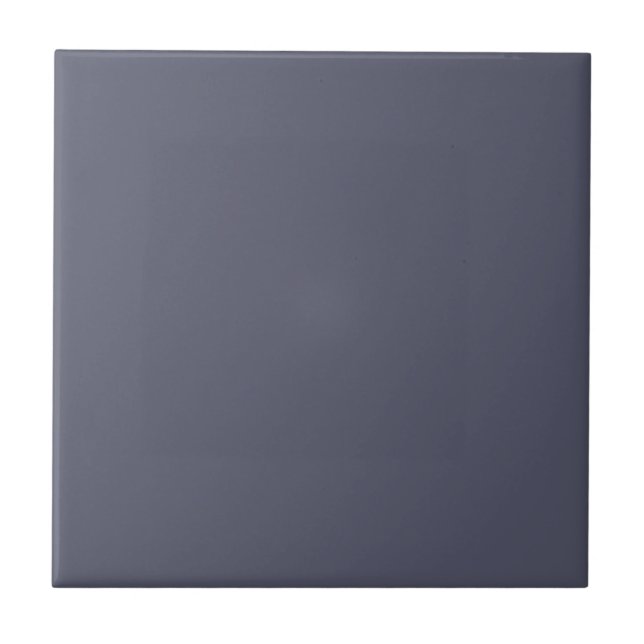 Schwarz Farbe Solid Farbe | #56586c Fliese (Vorderseite)