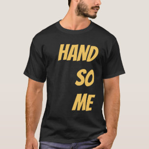Schwarz Fügen Sie Ihren Namen Slogan Sprichwort Ha T-Shirt