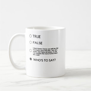 Schwarz für wen auch immer John Mulaney (Schwarzes Kaffeetasse