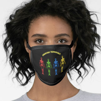 Schwarz-ganz-Cotton-Poly-Mischmasche Mund-Nasen-Maske