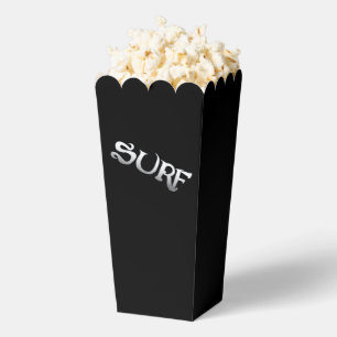 Schwarz gekachelte Popcorn-Boxen Geschenkschachtel