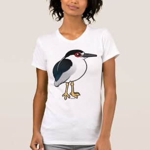 Schwarz-gekrönter Nachtreiher T-Shirt