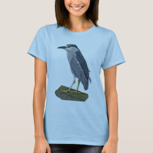 Schwarz-gekrönter Nachtreiher T-Shirt