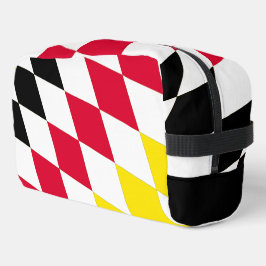 Schwarz-Gelb-Blau-Bayern Diamantfarben-Muster Waschbeutel