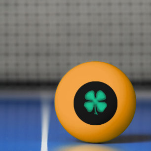 Schwarz-Gelb-Glanz 1-Sterne Tischtennisball