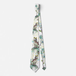 Schwarz-Gelb-Katze Neck Tie, Männer-Krawatte Krawatte