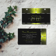 Schwarz-Gelb-Schnauze-Sparkling-Diamanten-Initiale