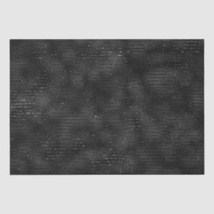 Schwarz-Glitzer-Streifen Seidenpapier