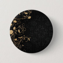 Schwarz-Gold-Dekorationsmuster