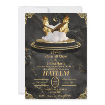 Schwarz-Gold-niedliche muslimische Kid Ameen Einla