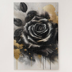 Schwarz-Gold-Rose