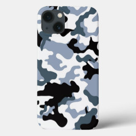 Schwarz-Grau-Camouflage Case-Mate iPhone Hülle