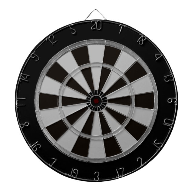 Schwarz/Grau-Combo-Regelungs-Dart-Mainboard Dartscheibe (vorne)