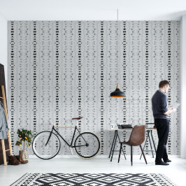 Schwarz-Grau-Design Tapete
