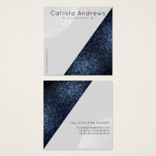 Schwarz-Grau-Glitzer Geo Herd Earring Display