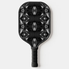 Schwarz-Grau-Moderne Silver-Muster Pickleball-Padd Pickleball Schläger