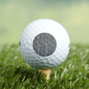 Schwarz-Grau-Sediment-Rock Golfball