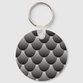 Schwarz-Grau-Skala Schlüsselanhänger
