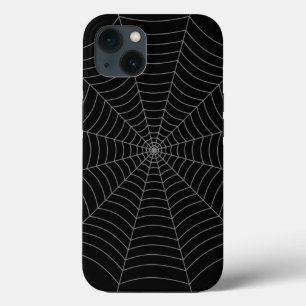 Schwarz-Grau-Spinnennetz Halloween-Muster Case-Mate iPhone Hülle