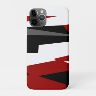 Schwarz, grau und weiß Case-Mate iPhone hülle