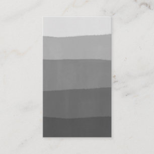 Schwarz-graue Streifen-Aquarellkarte Visitenkarte