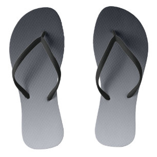 Schwarz-Graustufen . Ombre . Flip Flops
