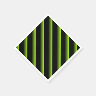 Schwarz-Grün-Blended-Diagonal-Streifen Serviette