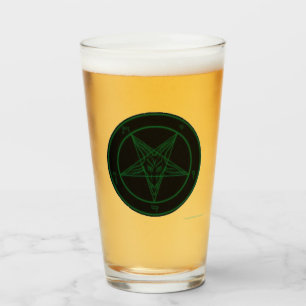 Schwarz-Grün-Glas Glas