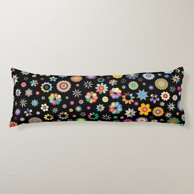 Schwarz-Grün-Zweifarbenkissen Seitenschläferkissen (Vorderseite)