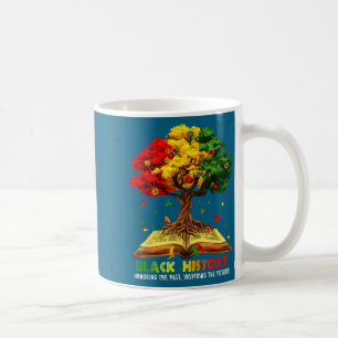 Schwarz Hemd Black History Month zur Ehrung der Ve Kaffeetasse