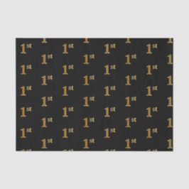 Schwarz, Imitate Gold 1. (Erste) Event Tissue Pape Seidenpapier