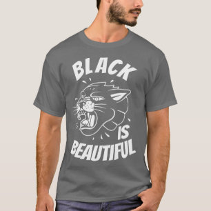 Schwarz ist eine schöne Panther Black Cat T-Shirt