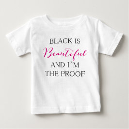 Schwarz ist schön baby t-shirt