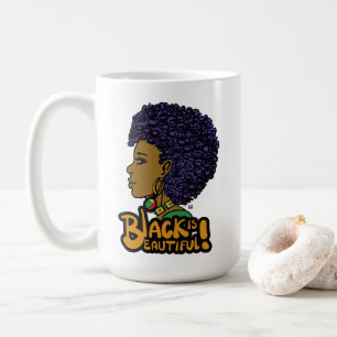 Schwarz ist schön kaffeetasse