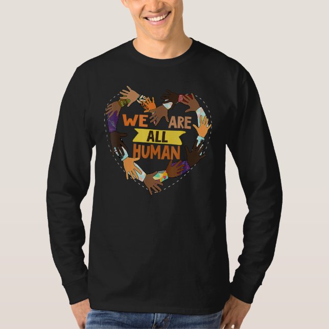 Schwarz ist schön schwarze Geschichte Monat wir si T-Shirt (Vorderseite)