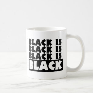 Schwarz Kaffeetasse