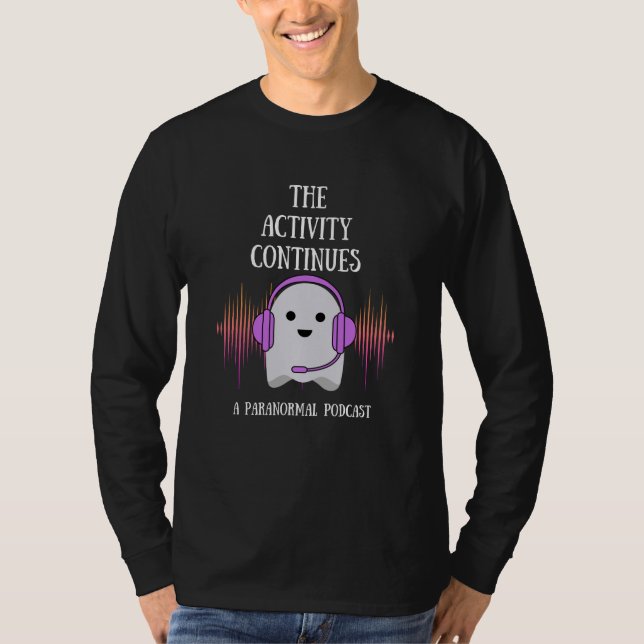 Schwarz, langlebig, nur Logo, Saison 6 T-Shirt (Vorderseite)