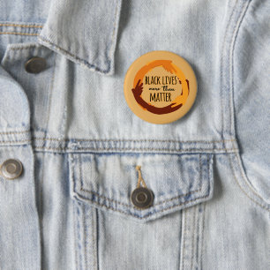 Schwarz lebt mehr als wichtig button