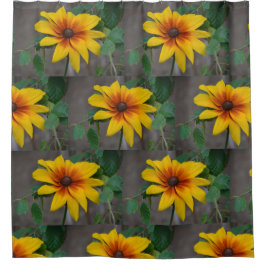 Schwarz-Mit Augen Susan Duschvorhang