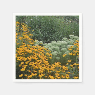 Schwarz-mit Augen Susan Garden Paper Napkin Serviette