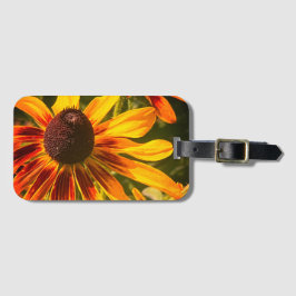 "Schwarz-Mit Augen Susan" Gepäckanhänger