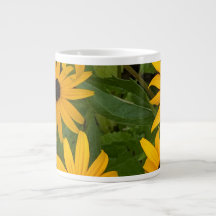 Schwarz-mit Augen Susan Jumbo-Kaffee-Tasse