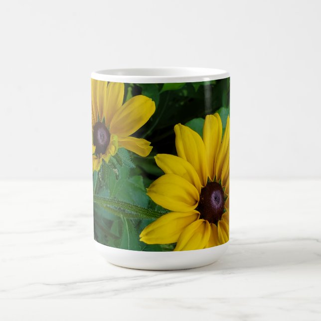 Schwarz-Mit Augen Susans Kaffeetasse (Mittel)