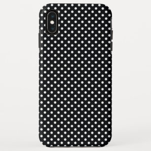 Schwarz mit weißen Punkten Case-Mate iPhone Hülle
