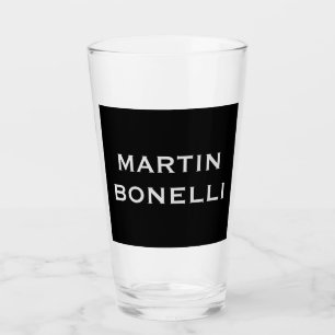 Schwarz Modern Schlicht Minimalistisch Glas