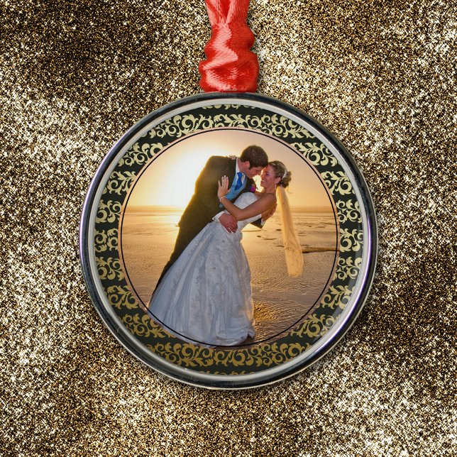 Schwarz-Muster-Bildvorlage Silbernes Ornament (Von Creator hochgeladen)