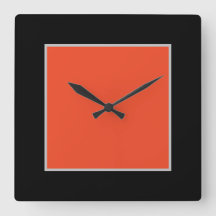 Schwarz/Orange-Acrylwand